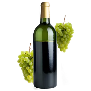 Grapes Wine Bottle PNG Qay62 PNG