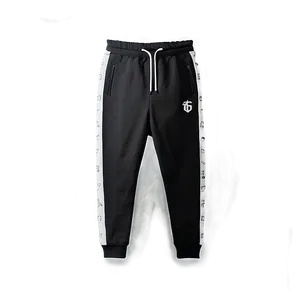 Graphic Black Sweatpants PNG Cfo PNG