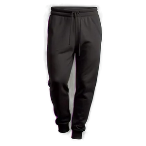 Graphic Black Sweatpants PNG Fcp19 PNG