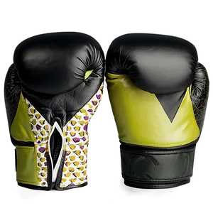 Graphic Print Boxing Gloves Png 15 PNG image