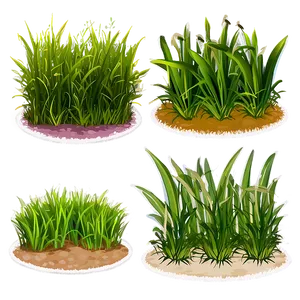 Grass Clipart Selection PNG 29
