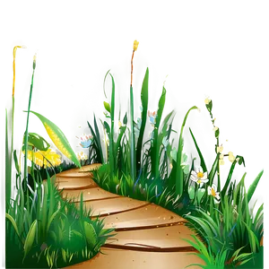 Grass Path Clipart PNG Pct6 PNG