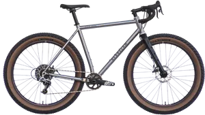 Gravel Bikewith Knobby Tyres PNG image