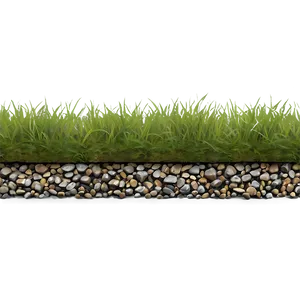 Gravel With Grass PNG 06132024