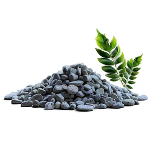 Gravel With Leaves PNG Hwi5