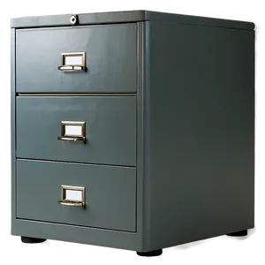 Gray Filing Cabinet PNG Bhv24 PNG