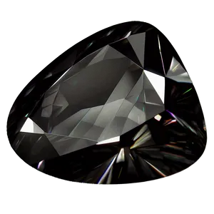 Grayscale Diamond Outline PNG Hrm