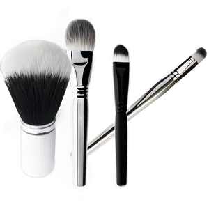 Grayscale Makeup Brushes PNG Hpi72