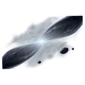 Grayscale Space Galaxy Png 06252024 PNG image