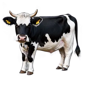 Grazing Cow Clipart Png 06272024 PNG image