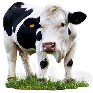 Grazing Dairy Cow Png Frg17 PNG image