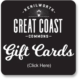 Great Coast Commons Gift Cards Promo PNG image