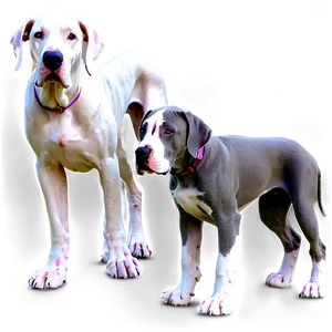 Great Dane Family Png 06212024 PNG image