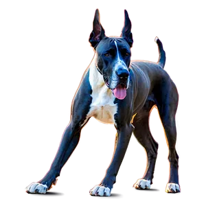 Great Dane On Walk Png Gem PNG image