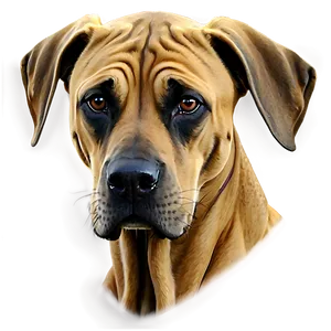 Great Dane Portrait Png 06212024 PNG image