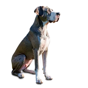 Great Dane Side View PNG Tbs58