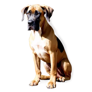 Great Dane Sketch PNG 73 PNG