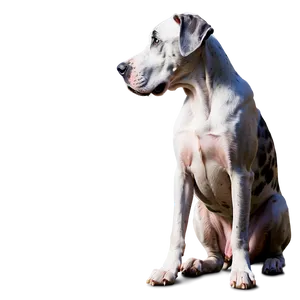 Great Dane Waiting PNG Seo32 PNG