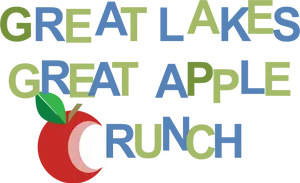 Great Lakes Apple Crunch Event Logo PNG image