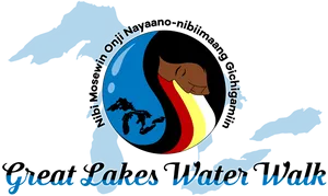 Great Lakes Water Walk Logo PNG image