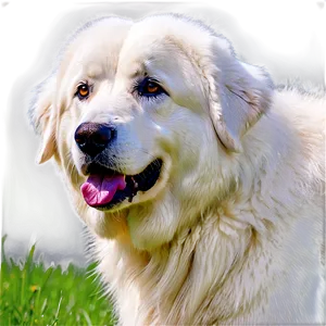 Great Pyrenees Family PNG 06292024 PNG