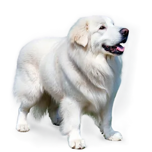 Great Pyrenees On Adventure PNG Mgt33 PNG