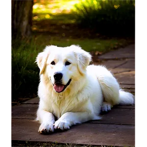 Great Pyrenees On Guard PNG Bja