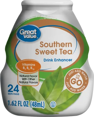 Great Value Southern Sweet Tea Drink Enhancer PNG image