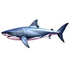 Great White Shark Art Png 06122024 PNG image