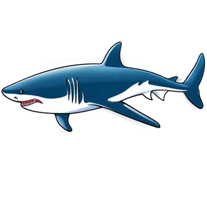 Great White Shark Vector Png Fod PNG image