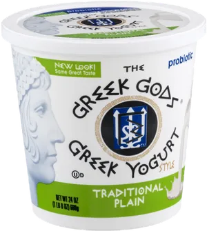 Greek Gods Traditional Plain Greek Yogurt PNG image