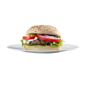 Greek Lamb Feta Burger Png 18 PNG image