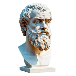 Greek Philosopher Plato Statue Png 42 PNG image