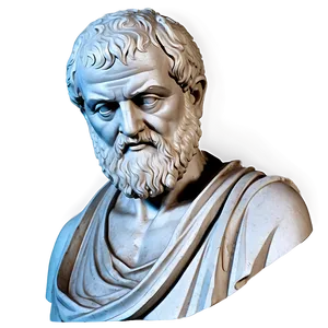 Greek Philosopher Plato Statue Png Cae PNG image