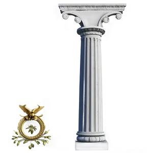 Greek Pillar Column PNG 76