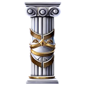 Greek Pillar Decoration Png 48 PNG image