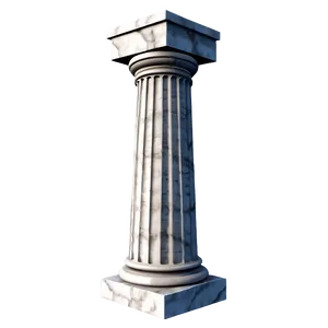 Greek Pillar Model PNG Yvi