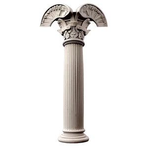 Greek Pillar Representation PNG Kqx46 PNG