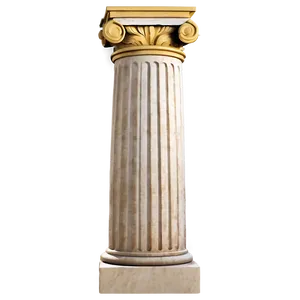 Greek Pillar Representation PNG Rmv72 PNG