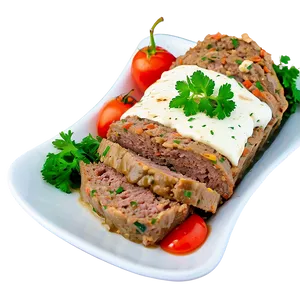 Greek Style Meatloaf PNG 06272024