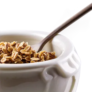 Greek Yogurt With Granola PNG 5