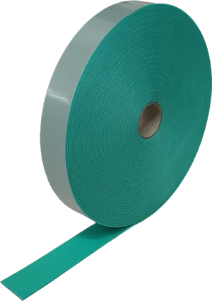 Green Adhesive Tape Roll