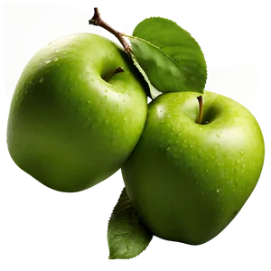 Green Apple On Tree PNG Wly1 PNG