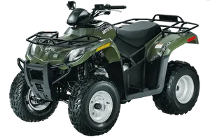 Green Arctic Cat A T V PNG image