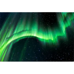 Green Aurora Borealis PNG 36 PNG