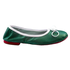 Green Ballet Shoes PNG Vgs
