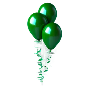 Green Balloons Png Knk73 PNG image