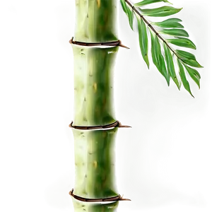 Green Bamboo Leaves Png Kkb PNG image