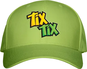 Green Baseball Capwith Logo PNG image