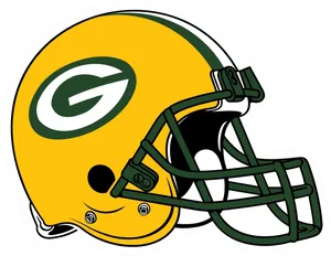 Green Bay Packers Helmet Logo PNG image